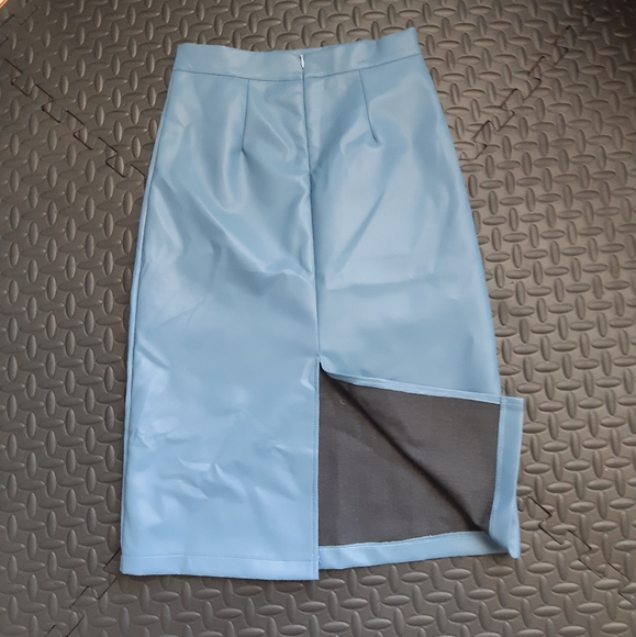 Tong tong fashion midi skirt blue tong - Picture 2 of 4